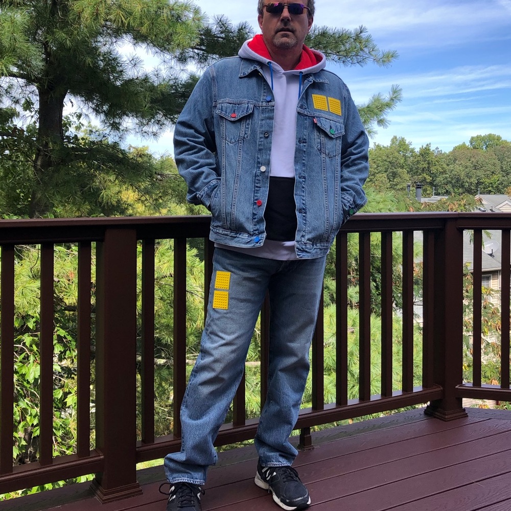 LEVI”S x LEGO 2020 Limited Edition Customizable 501 Jeans - Picture 13 of 14